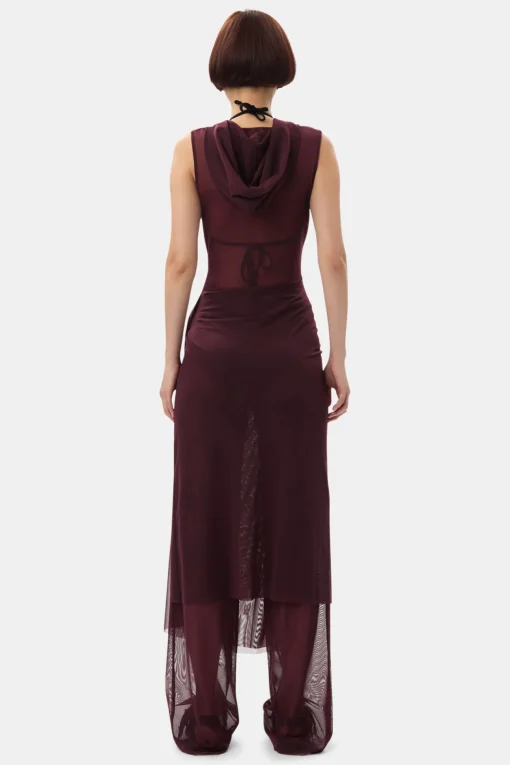 GANNI Plus Size Klær | Bukser<x Paloma Elsesser Mesh Straight-bukse PortRoyale