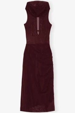 GANNI Plus Size Klær | Bukser<x Paloma Elsesser Mesh Straight-bukse PortRoyale