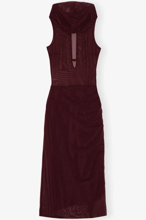GANNI Plus Size Klær | Bukser<x Paloma Elsesser Mesh Straight-bukse PortRoyale