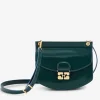 GANNI Crossbody Vesker<Green Small Apo-G-veske ForestNight