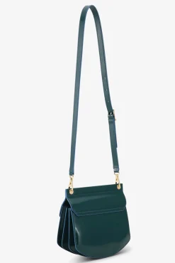GANNI Crossbody Vesker<Green Small Apo-G-veske ForestNight