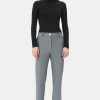 GANNI Ganni Exclusives | Dresstoff<Grey Suiting-bukser Phantom