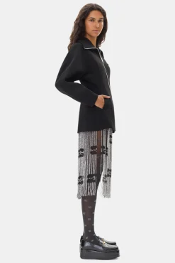 GANNI Ganni Exclusives | Skjørt<Hand Beaded Midi-skjørt SkyCaptain