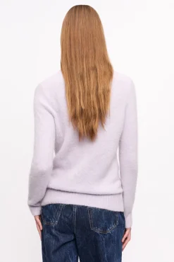 GANNI Strikkeplagg<Lavender-genser LavenderBlue