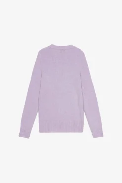 GANNI Strikkeplagg<Lavender-genser LavenderBlue