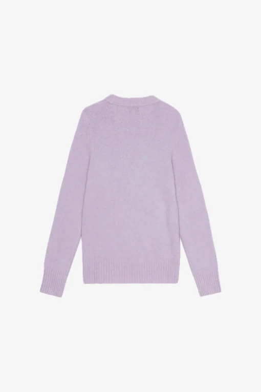 GANNI Strikkeplagg<Lavender-genser LavenderBlue