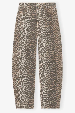 GANNI Trending Now | Ganni Icons<Denim Stary-jeans Leopard
