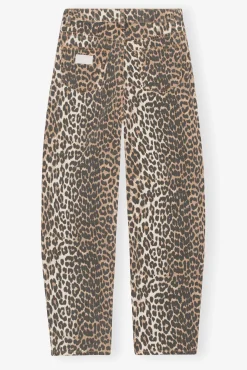 GANNI Trending Now | Ganni Icons<Denim Stary-jeans Leopard