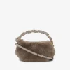 GANNI Mini Vesker | Crossbody Vesker<Light Grey Fluffy Mini Bou Bag OysterGray