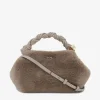 GANNI Crossbody Vesker | Håndvesker<Light Grey Fluffy Small Bou Bag OysterGray