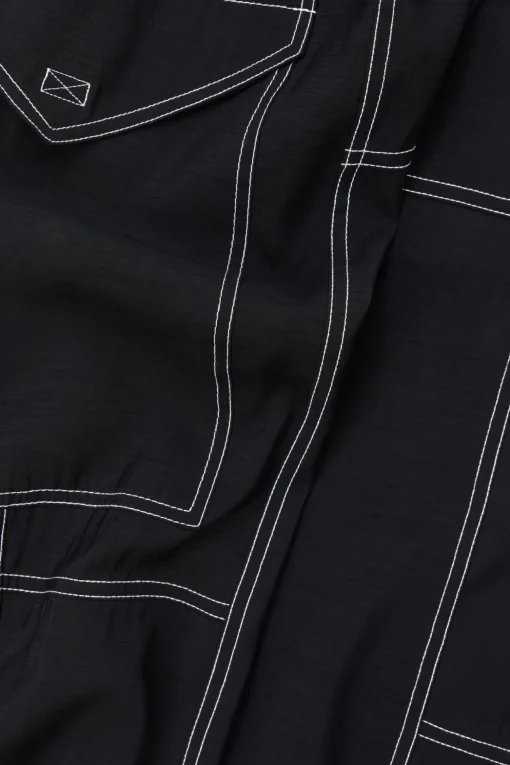 GANNI Plus Size Klær | Ganni Icons<Light Slub Pocket Pants Black