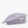 GANNI Hatter | Små Gaver<Lilac Rib Knit-alpelue LavenderBlue