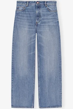 GANNI Jeans | Denimklær<Mid Blue Izey-jeans MidBlueVintage