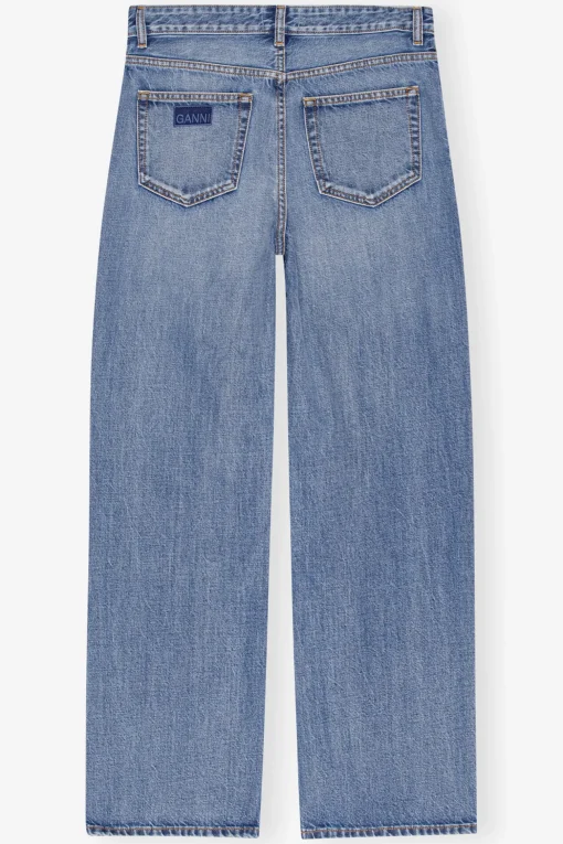 GANNI Jeans | Denimklær<Mid Blue Izey-jeans MidBlueVintage