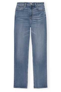 GANNI Jeans | Denimklær<Mid Blue Vintage Pohli-jeans MidBlueVintage