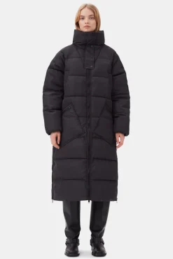 GANNI Kåper & Jakker | Dunjakker<Oversized Tech Puffer Coat Phantom