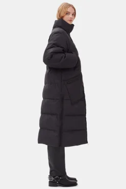 GANNI Kåper & Jakker | Dunjakker<Oversized Tech Puffer Coat Phantom