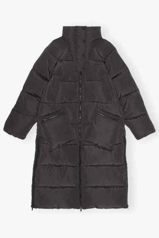 GANNI Kåper & Jakker | Dunjakker<Oversized Tech Puffer Coat Phantom