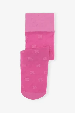 GANNI Sokker | Små Gaver<Pink Butterfly Lace Sokker ShockingPink