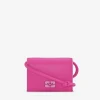 GANNI Lommebøker | Mini Vesker<Pink Bou On Strap-lommebok ShockingPink