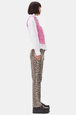 GANNI Plus Size Klær | Ganni Exclusives<Pink-vest RoseViolet