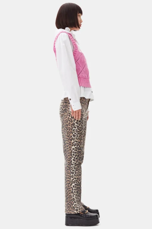 GANNI Plus Size Klær | Ganni Exclusives<Pink-vest RoseViolet