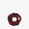 GANNI Accessories Til Hår | Små Gaver<Red Botanical Jacquard-strikk HighRiskRed
