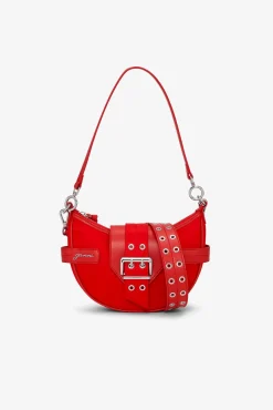 GANNI Skuldervesker | Ganni Exclusives<Red Small Bucky Crossbody-veske RacingRed