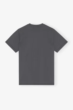 GANNI Plus Size Klær | T-skjorter<Relaxed -T-skjorte VolcanicAsh