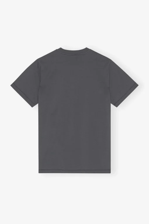 GANNI Plus Size Klær | T-skjorter<Relaxed -T-skjorte VolcanicAsh
