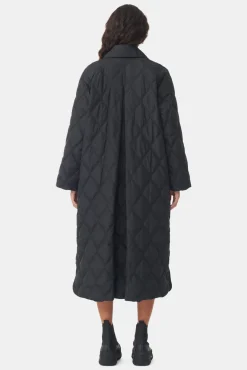 GANNI Ganni Icons | Kåper & Jakker<Ripstop Quilt-kåpe Black