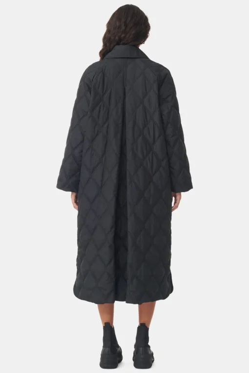 GANNI Ganni Icons | Kåper & Jakker<Ripstop Quilt-kåpe Black