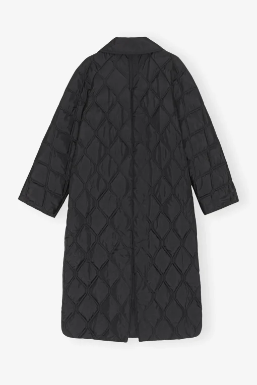 GANNI Ganni Icons | Kåper & Jakker<Ripstop Quilt-kåpe Black