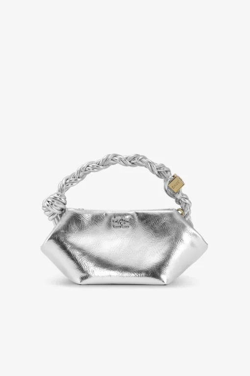 GANNI Crossbody Vesker | Håndvesker<Mini Bou Bag Silver