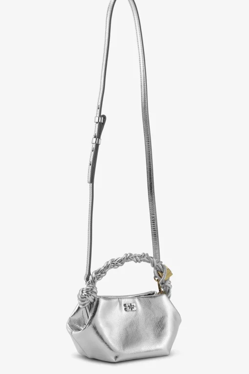 GANNI Mini Vesker | Crossbody Vesker<Mini Bou Bag Silver