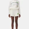 GANNI Ganni Exclusives<Stretch Shell Shorts Egret