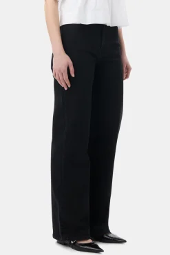 GANNI Jeans | Denimklær<Washed Black Andi Jeans WashedBlack/Black