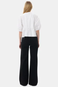 GANNI Jeans | Denimklær<Washed Black Andi Jeans WashedBlack/Black