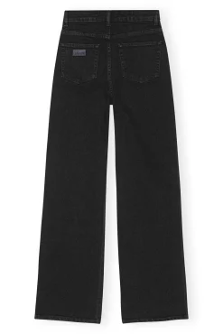 GANNI Jeans | Denimklær<Washed Black Andi Jeans WashedBlack/Black