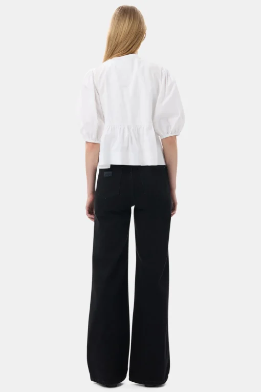 GANNI Jeans | Denimklær<Washed Black Andi-jeans WashedBlack/Black