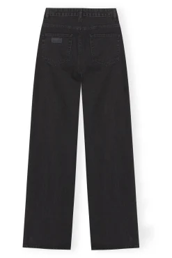 GANNI Jeans | Denimklær<Washed Black Andi-jeans WashedBlack/Black