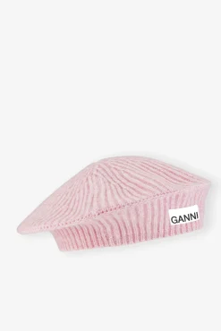 GANNI Hatter | Små Gaver<Wool Rib Knit-alpelue Black